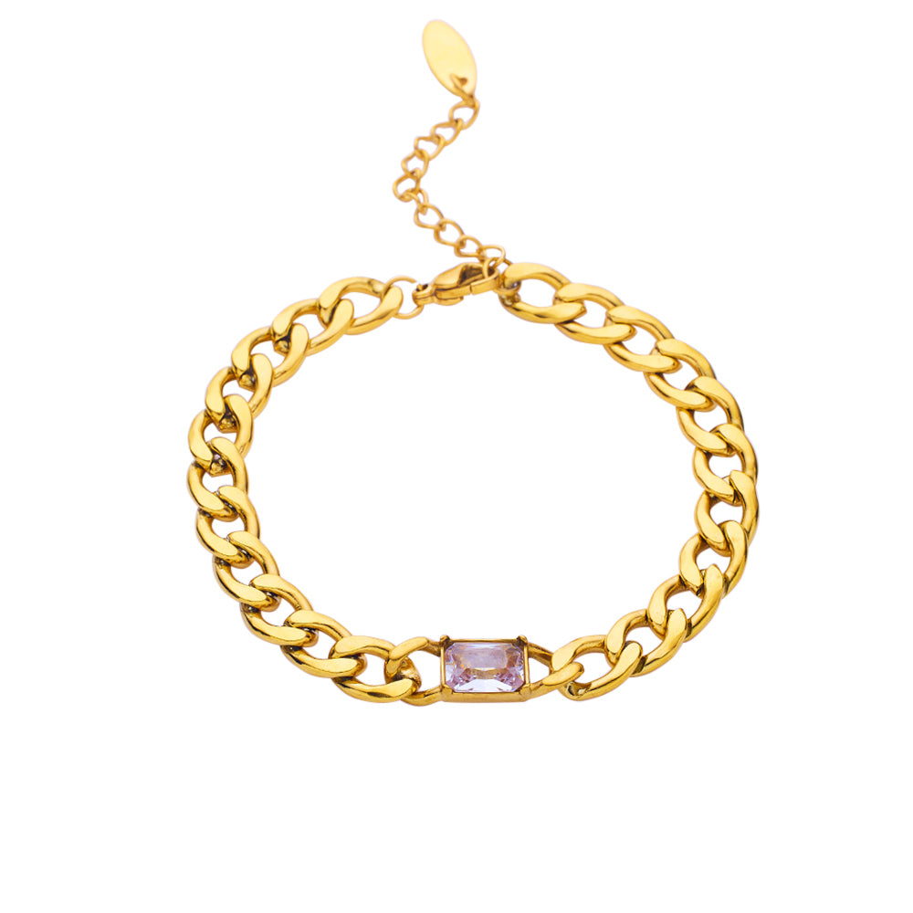 Stellar Gems Adorned Bracelet