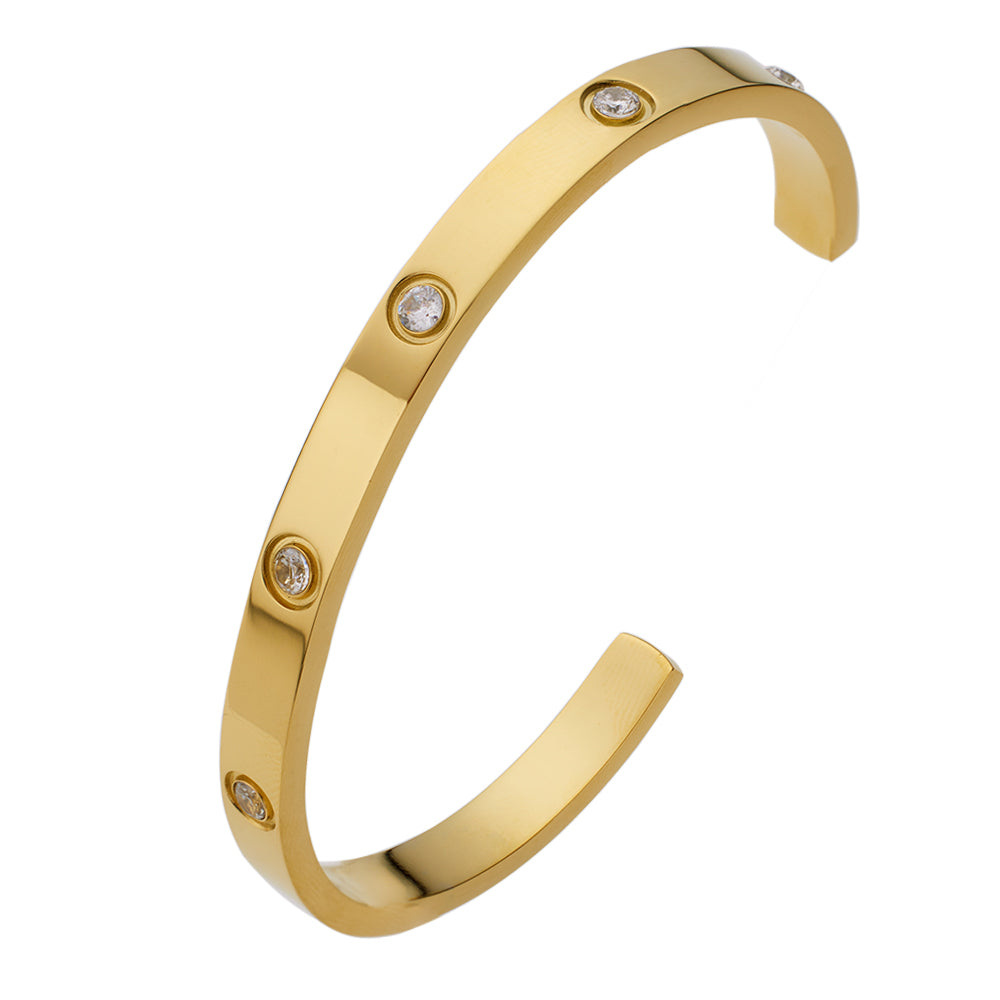 Elite Lover Bangle with stones