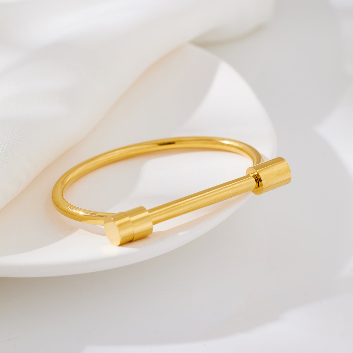 Elegance Enfolded Cuff Bangle