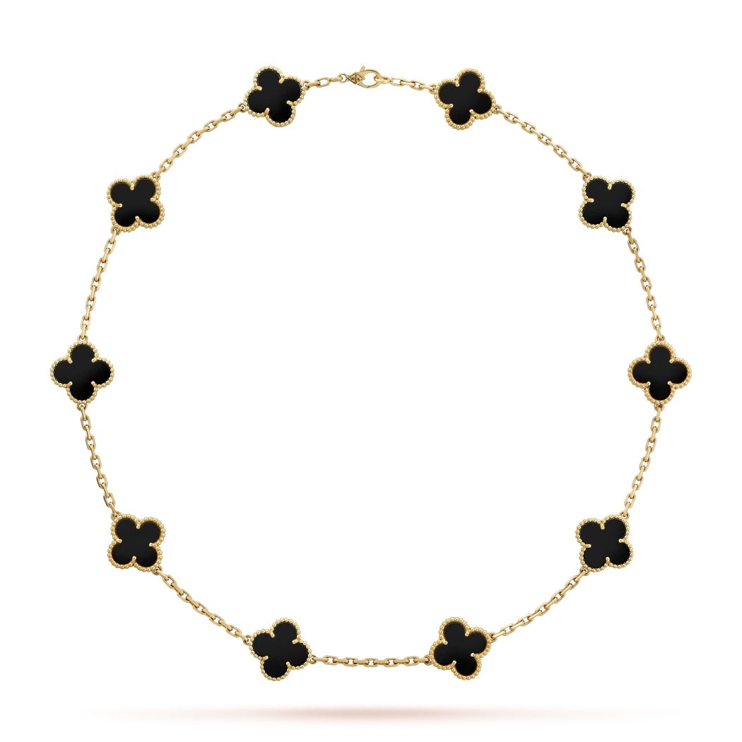 Opulence in Clover Necklace