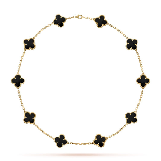 Opulence in Clover Necklace