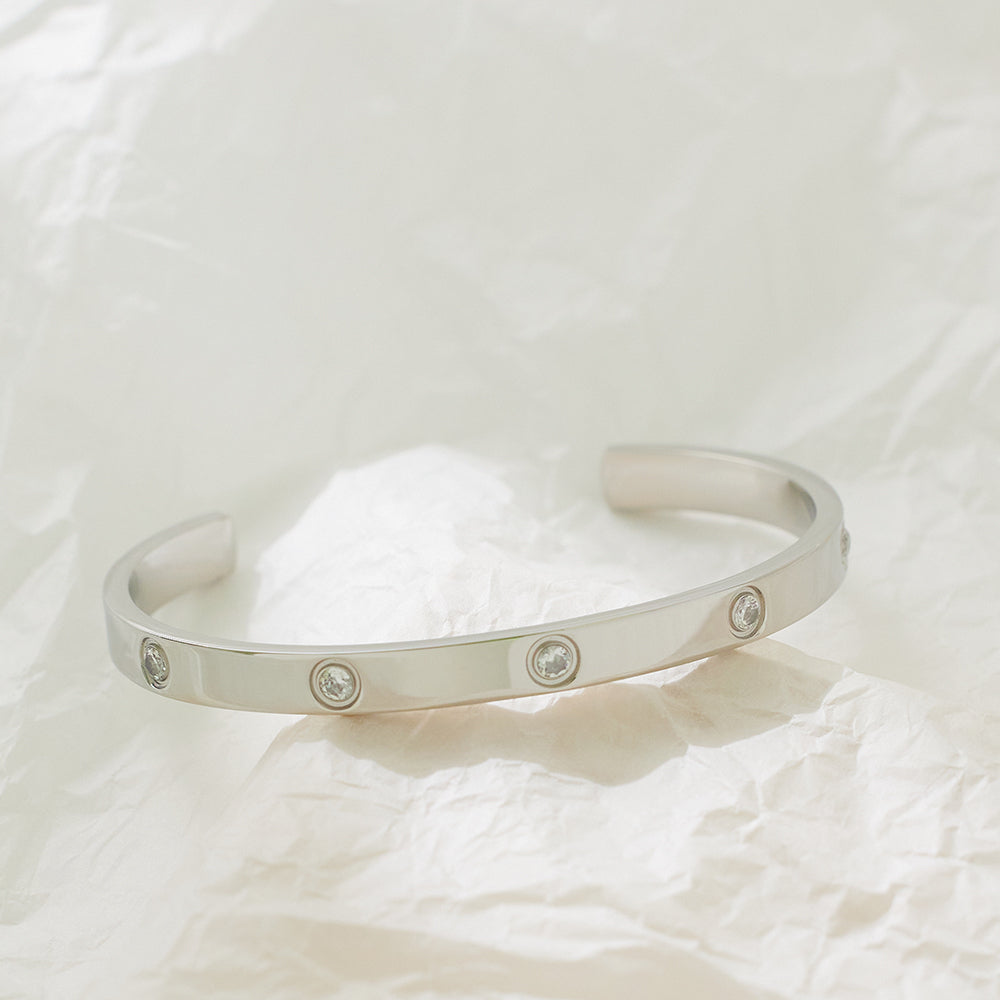 Elite Lover Bangle with stones