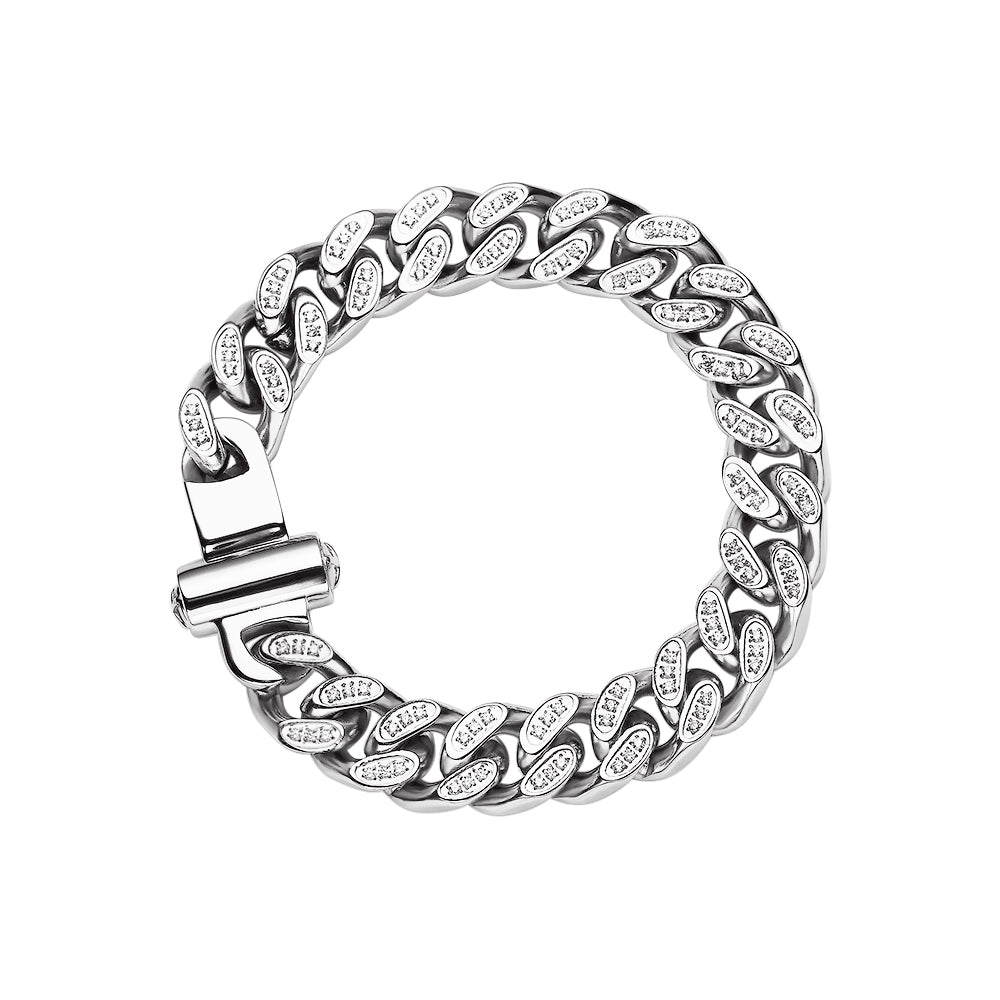 Dazzling Diamond Cuban Bracelet