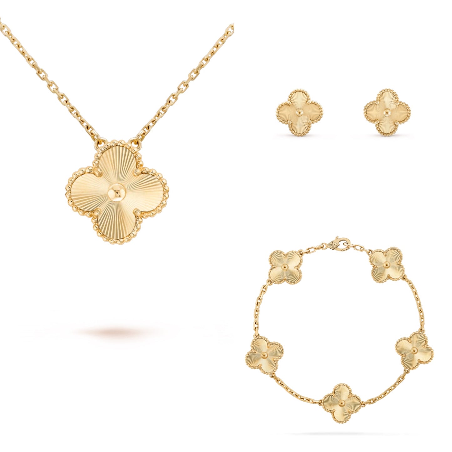 Elite Gold Clover Bracelet