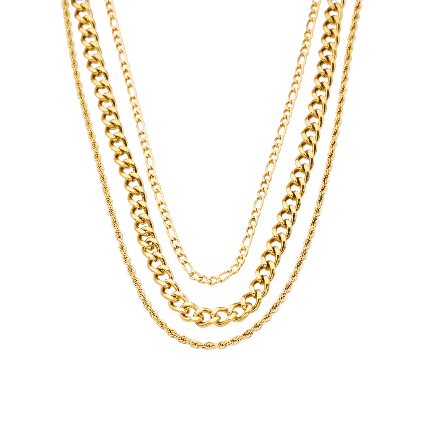 Layered Elegance Necklace set